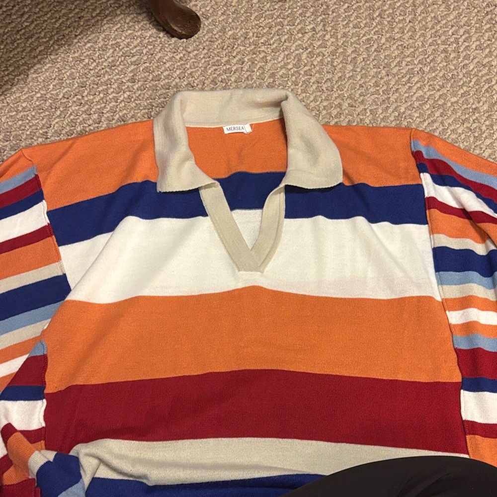 Colorful Striped Sweater